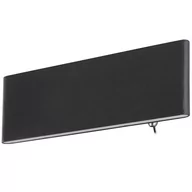 Lampy sufitowe - Globo Lighting LAMPA ścienna SIEGFRIED 41751-8B metalowa OPRAWA kinkiet LED 8W 3000K prostokątny czarny 41751-8B - miniaturka - grafika 1