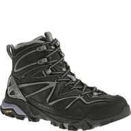 Buty trekkingowe damskie - Merrell CAPRA Mid Sport GTX damskie buty trekkingowe, czarny Black Grey, 37.5 EU - miniaturka - grafika 1