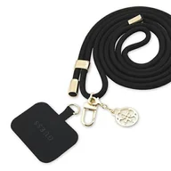 Etui i futerały do telefonów - Guess GUOUCNMG4EK Universal CBDY Cord pasek czarny/black Nylon 4G Metal Charm - miniaturka - grafika 1