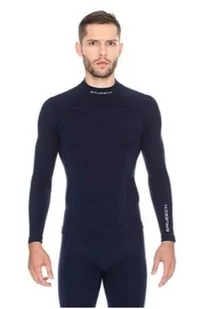 Brubeck, Koszulka termoaktywna męska z długim rękawem, Extreme Wool, granatowy, rozmiar XXL - Bielizna sportowa męska - miniaturka - grafika 1