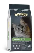 Sucha karma dla kotów - Divinus Cat Complete dla kotów dorosłych 20kg - miniaturka - grafika 1
