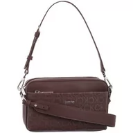 Torebki damskie - Torebka Listonoszka CK Must Conv Camera Bag Mono Cioccolate Lab Monogram Pu K60K612536 0HH (CK551-a) Calvin Klein - miniaturka - grafika 1