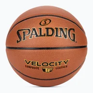 Koszykówka - Piłka Spalding Velocity pomarańczowa rozmiar 7 - miniaturka - grafika 1