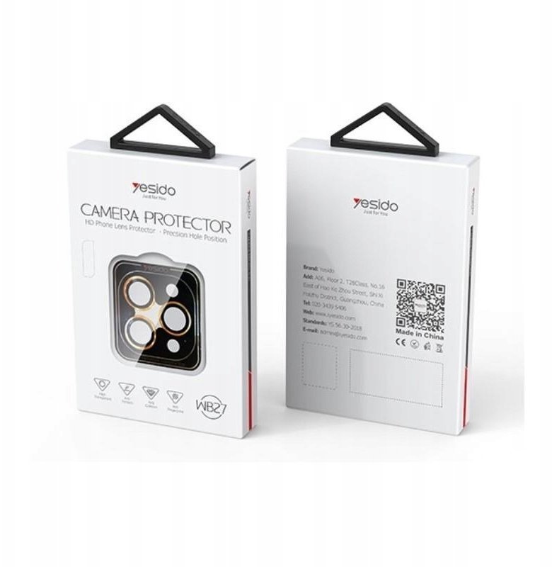 Yesido Lens Protector WB27 Samsung S25+ BLACK / CZARNY