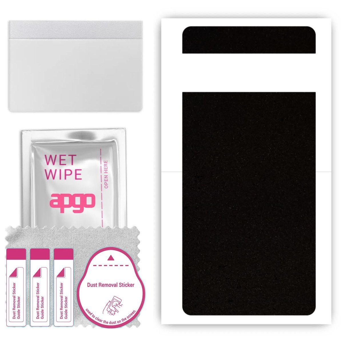 Folia naklejka skórka strukturalna na TYŁ Zamsz do Google Pixel 7A - Zamsz Czarny - apgo SKINS