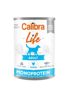 CALIBRA Dog Life Adult Chicken with rice 400g - Mokra karma dla psów - miniaturka - grafika 1