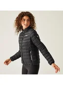 Kurtki damskie - Regatta Kurtka pikowana "Hillpack II" w kolorze czarnym - miniaturka - grafika 1