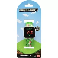 Zabawki kreatywne - Zegarek LED z kalendarzem Minecraft MIN4129 - miniaturka - grafika 1