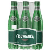 Cisowianka Naturalna woda mineralna niegazowana 6 x 0,7L