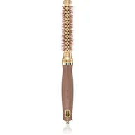 Szczotki i grzebienie do włosów - Olivia Garden Expert Blowout Shine, szczotka do modelowania włosów, Wavy Bristles Gold&Brown 15mm - miniaturka - grafika 1
