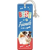 Zakładki do książek - Zakładka Metalowa Best Friends - miniaturka - grafika 1