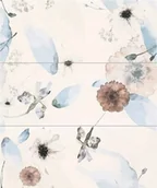 Płytki ceramiczne - Tubądzin Tubądzin Dekor Ścienny 3-Elementowy Mild Garden 1 Mat Rectified 74,8X89,4 - miniaturka - grafika 1