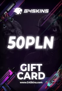 G4SKINS.com Gift Card 50 PLN - Key - GLOBAL - Kody i doładowania cyfrowe - miniaturka - grafika 1