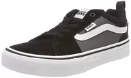 Buty dla dziewczynek - Vans Buty dziecięce Filmore Suede/Canvas, czarny - Czarny Suede Canvas Black Pewter Ug7-33 EU - miniaturka - grafika 1