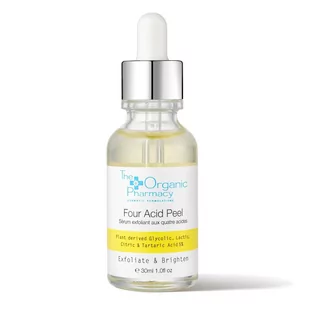 The Organic Pharmacy The Organic Pharmacy Four Acid Peel 5% Serum serum peelingujące o działaniu złuszczającym z efektem rozjaśniającym 30 ml - Serum do twarzy - miniaturka - grafika 1