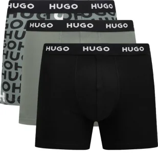 Hugo Bodywear Bokserki 3-pack - Majtki męskie - miniaturka - grafika 1