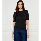 Bluzki damskie - Calvin Klein Bluzka | Slim Fit - miniaturka - grafika 1