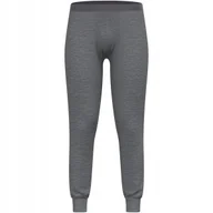 Pozostała odzież narciarska - Legginsy termoaktywne męskie Odlo MERINO 200 szary XL - miniaturka - grafika 1