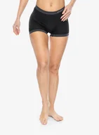 Majtki damskie - Bokserki damskie Brubeck Base Layer Boxer Shorts - graphite - miniaturka - grafika 1