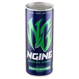 Ngine Mojito Gazowany napój energetyzujący 250 ml - Napoje energetyczne i izotoniczne - miniaturka - grafika 1