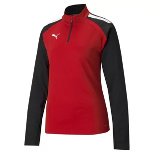 Damski top treningowy 1/4 zip Puma Team Liga - Bluzy sportowe damskie - miniaturka - grafika 1