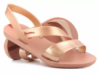 Sandały damskie - Sportowe sandały damskie wodoodporne - IPANEMA 82429, różowe z brokatem - Ipanema - grafika 1