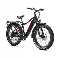 Rowery elektryczne - Rower Elektryczny FAT BIKE Jobobike APEX, alu, koło 26", 14Ah, hydraulika - miniaturka - grafika 1