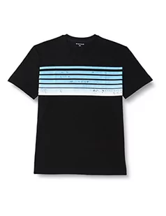 TOM TAILOR Koszulka męska 1036422, 2999 - czarna, S, 2999 - Black, S - Koszulki męskie - miniaturka - grafika 1