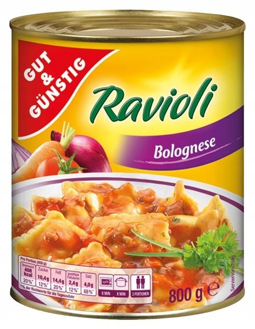 Ravioli Bolognese Edeka Z Niemiec