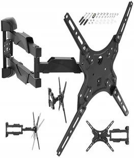 Długi 44cm UCHWYT TELEWIZORA WIESZAK TV 23-55 - Inne akcesoria audio-wideo - miniaturka - grafika 1