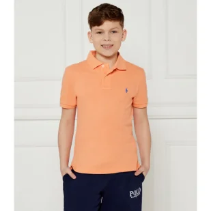 POLO RALPH LAUREN Polo Slim Fit pique - Koszulki dla chłopców - miniaturka - grafika 1