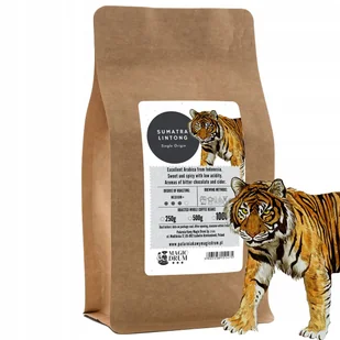 Kawa ziarnista 500 g Sumatra arabika świeżo palona - Kawa - miniaturka - grafika 1