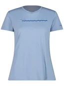 Koszulki sportowe damskie - CMP Koszulka funkcyjna w kolorze błękitnym - miniaturka - grafika 1