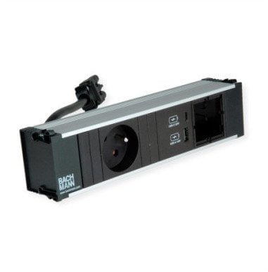 BACHMANN CONI 1xUTE 1xUSB A/C 22W 1xCM 0.2m GST18