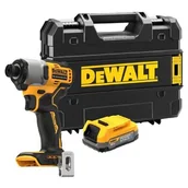 Wkrętarki - Zakrętarka udarowa DEWALT DCF840E1T - miniaturka - grafika 1
