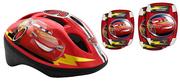 Disney Cars Auta Zestaw Kask 4 Ochraniacze Rower