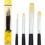 Pędzle - Zestaw pędzli szczecinowych 4 szt Phoenix - miniaturka - grafika 1