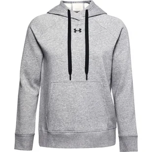 Bluza damska Under Armour  Rival Fleece HB Hoodie grey XL - Bluzy sportowe damskie - miniaturka - grafika 1