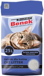 Benek Super Compact Zapachowy żwirek dla kota - 25 l (ok. 20 kg) - Żwirek dla kotów - miniaturka - grafika 1