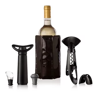Vacu Vin Akcesoria do wina 6 el. VV-3890360 - Pozostałe akcesoria barmańskie - miniaturka - grafika 1