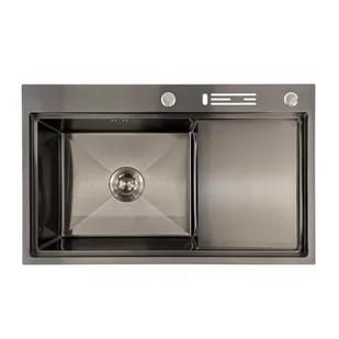 Leziter Zlewozmywak ze stali nierdzewnej Dahlia - Zlewozmywaki - miniaturka - grafika 1