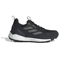 Buty trekkingowe męskie - Męskie buty turystyczne Adidas Terrex Free Hiker 2 Low Gtx Rozmiar butów (UE): 42 2/3 / Kolor: czarny/biały - miniaturka - grafika 1