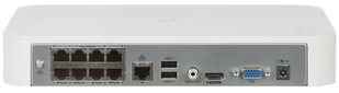 REJESTRATOR IP NVR501-08B-LP8 8 KANAŁÓW, 8 PoE UNIVIEW - Rejestratory do monitoringu - miniaturka - grafika 1