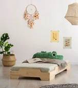 Łóżka dla dzieci i młodzieży - Drewniane łóżko dziecięce B0-A07 - miniaturka - grafika 1