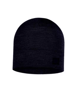 BUFF Czapka MERINO HEAVYWEIGHT BEANIE solid denim - Czapki i chusty sportowe męskie - miniaturka - grafika 1