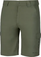 Spodnie sportowe męskie - Hi-Tec SZORTY IBG LOOP 1/2 OLIVE GREEN XS - miniaturka - grafika 1