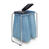 Kosze na śmieci - B2B Partner Stojak na 2 worki na śmieci 70/120 L O010327-G00001 - miniaturka - grafika 1