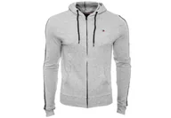 Bluzy męskie - TOMMY HILFIGER BLUZA MĘSKA Z KAPTUREM HOODY LS HWK GRAY UM0UM00708 004 S - miniaturka - grafika 1