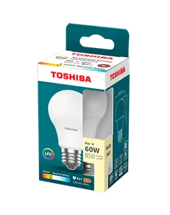 GREENLUX Żarówka LED E27 8W 4000K Toshiba Essential - Żarówki LED - miniaturka - grafika 1