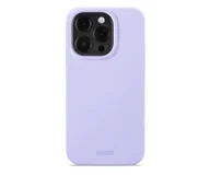 Etui i futerały do telefonów - Holdit Silicone Case iPhone 15 Pro Lavender - miniaturka - grafika 1